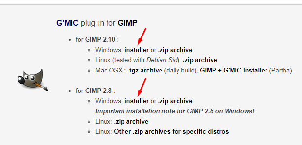 Gimp plugins install windows